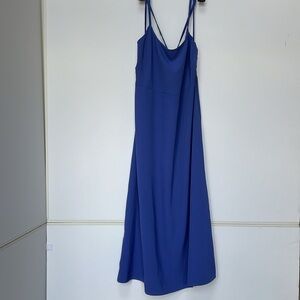 Everlane blue a-line dress round neckline Size 6  NWOT